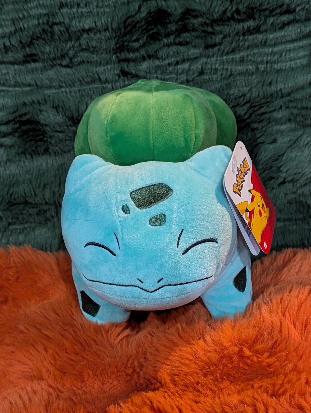 Brand New Authentic 2026 Pokemon Jazwares Bulbasaur 8 Inch Plush Stuffed Animal